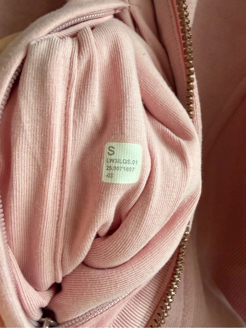 Lululemon Scuba Relaxed Fit Pink Haze - Picture 7 of 7